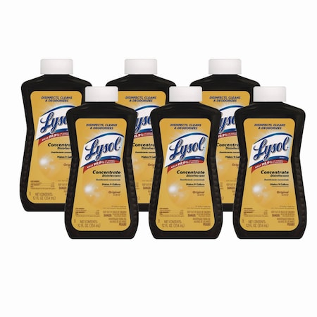 Lysol Cleaners & Detergents, Bottle, Original, 6 PK 19200-77500